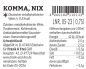 Preview: FRANK & FREI "KOMMA, NIX" - alkoholfrei  -